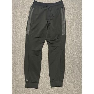 Smartwool fleece joggers black mens merino wool blend